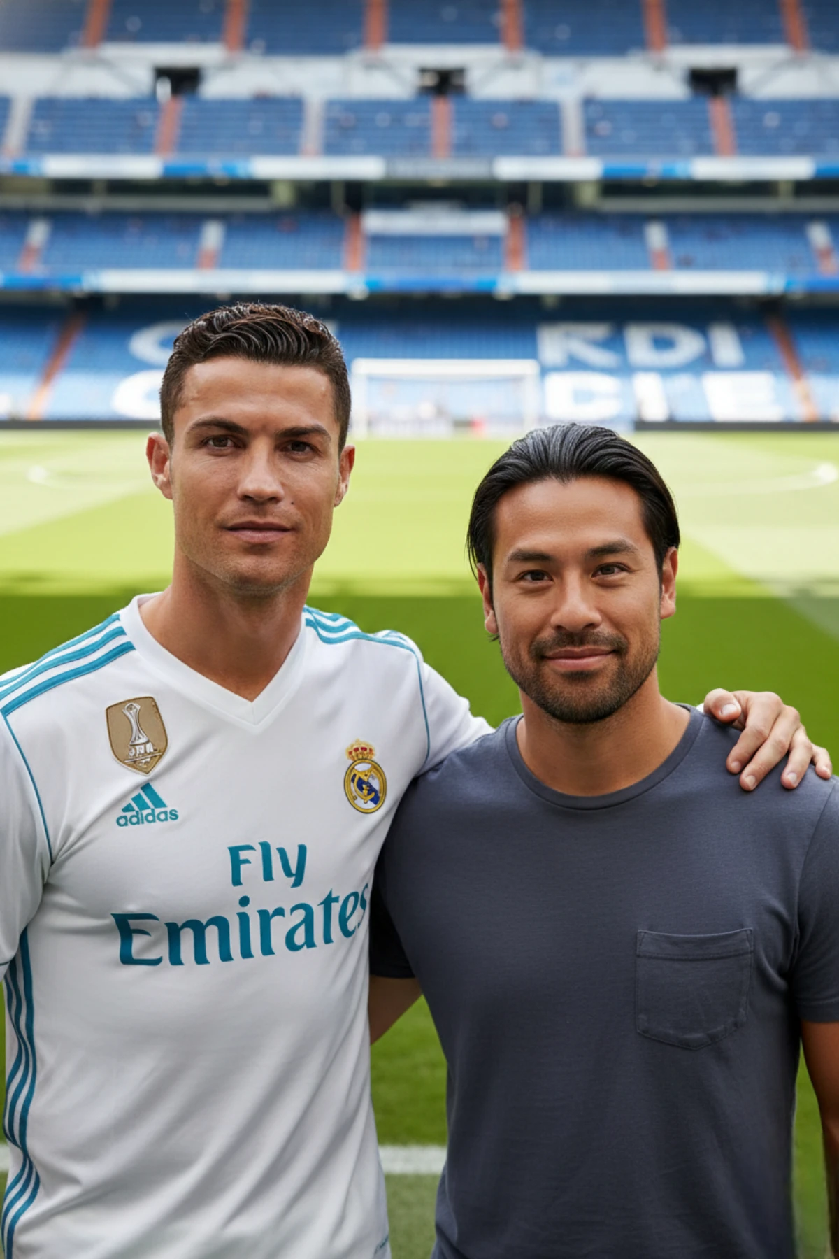Cristiano en Bernabeu